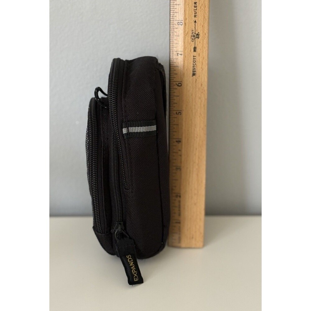Case Logic Compact Camera Carrying Case Black Travel Belt Loop Expandable Zipper - Picture 5 of 10